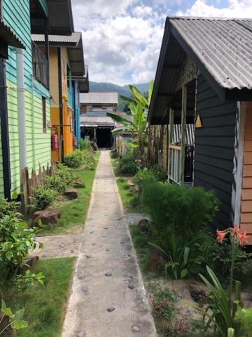 Beach Shack Chalet - Garden View Aframe Small Unit Kampong Juara Exteriör bild
