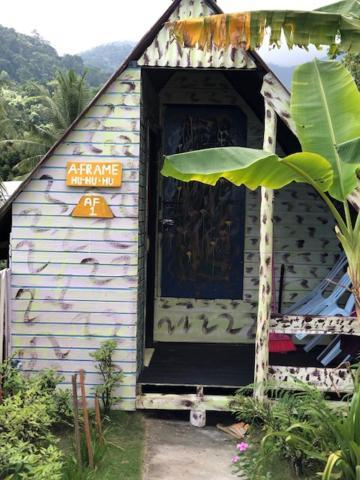 Beach Shack Chalet - Garden View Aframe Small Unit Kampong Juara Exteriör bild